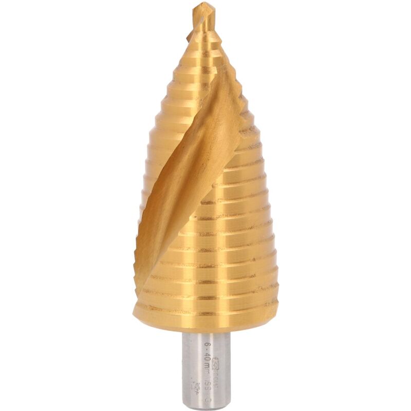 

Kstools - KS TOOLS Broca escalonada HSS TiN,Ø 6-40mm, 16 niveles