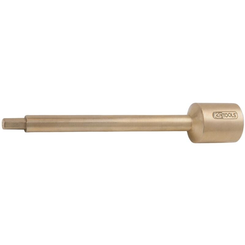 

Kstools - KS TOOLS Inserto de destornillador BRONZEplus para tornillos con encastre hexagonal 1/2' largo 12x140 mm