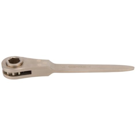 KS Tools BRONZEplus Bauknarre, 6-kant, mit Zentrierspitze 21 mm  - 963.1107