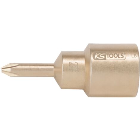 KS Tools BRONZEplus Bit-Stecknuss 1/2" PH2 - 963.1297