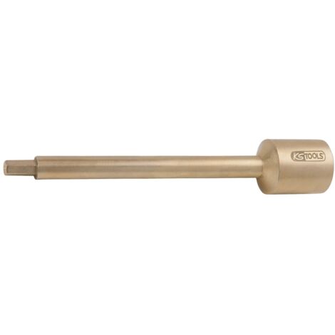 KS Tools BRONZEplus Bit-Stecknuss Innensechskant 1/2 lang 8x120 mm