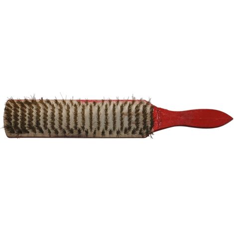 KS Tools BRONZEplus Handfeger, Zinnbronzedraht, gewellt, 310 mm - 963.9587