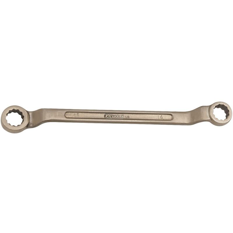 

Kstools - KS TOOLS Llave de estrella doble BRONZEplus, acodada 1.11/16x1.7/8'