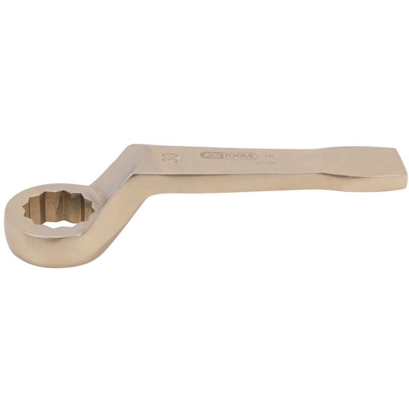 Ks Tools BRONZEplus Schlag-Ringschlüssel gekröpft 27 mm