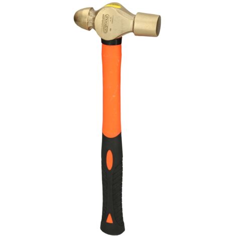 KS Tools BRONZEplus Schlosserhammer, 300g, englische Form