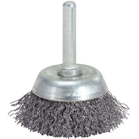 KS Tools - Brosse boisseau inox 0,3 mm, Ø 50 mm - 340.0012