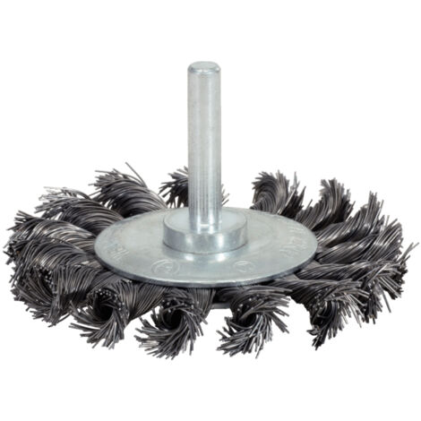 KS Tools - Brosse circulaire acier torsadé 0,5 mm, Ø 75 mm - 340.0039