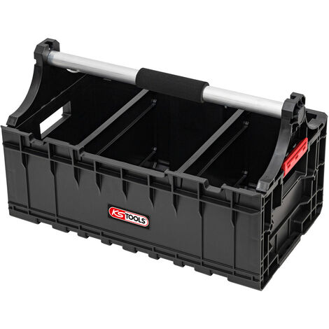 KS Tools - Caisse ouverte SCM - caisse a outils ouverte - caisse a outils vide avec poignée de transport - 850.0394F