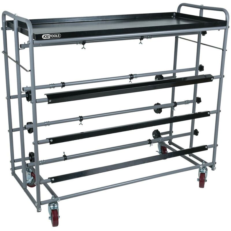 

Kstools - KS TOOLS Carrito de papel con 3 niveles