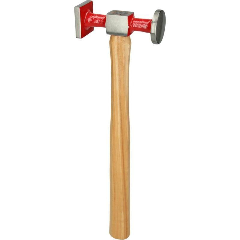 

KS TOOLS Martillo de carrocero estándar, cabeza curvada, caras redonda/cuadrada grandes, 325mm