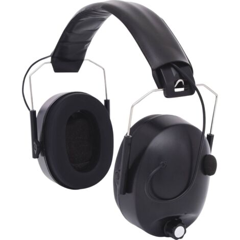 Ks Tools – Casque antibruit passif 85 dB – Micro intégré – Réduction sonore pour environnements bruyants – Ajustement volume rotatif - DB 1 PC
