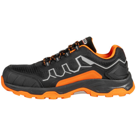 KS Tools - Chaussures de sécurité isolantes - chaussures de travail noires et oranges - chaussures de sécurité résistant à la chaleur et au froid - 310.1220F