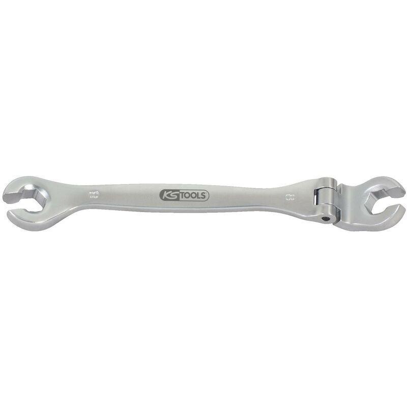 

Kstools - KS TOOLS CHROMEplus Llave de boca estrellada doble abierta con articulación, 8 mm