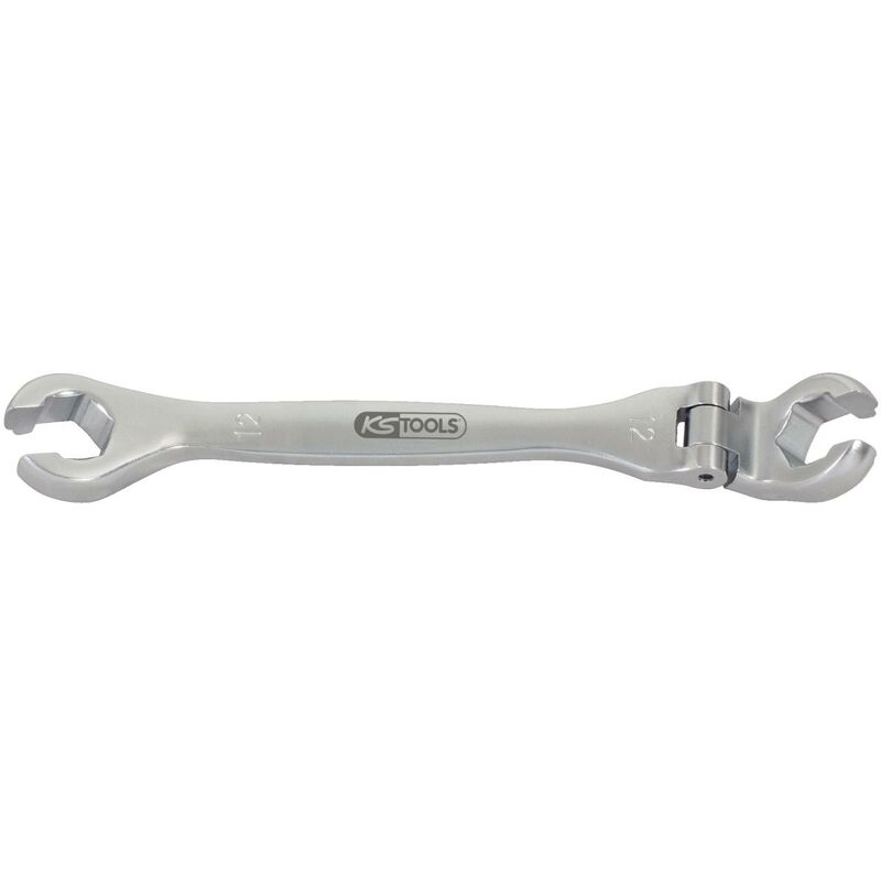 

Kstools - KS TOOLS CHROMEplus Llave de boca estrellada doble abierta con articulación, 12mm