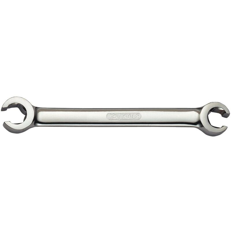 

Kstools - KS TOOLS Llave de estrella doble abierta CHROMEplus, en ángulo, 13x14 mm