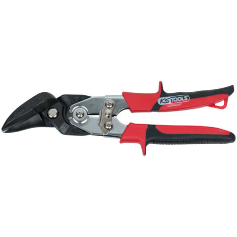 KS Tools - Cisaille bichantourneuse, coupe à droite - 118.0045