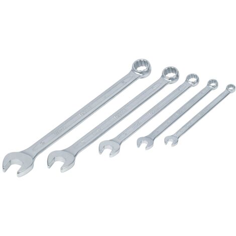 KS Tools CLASSIC Ringmaulschlüssel-Satz, extra lang, 5-teilig 8-19mm