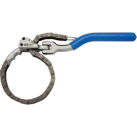 KS Tools - Clé à chaîne pour filtre à huile - jusqu'à Ø 165 mm - 150.9376