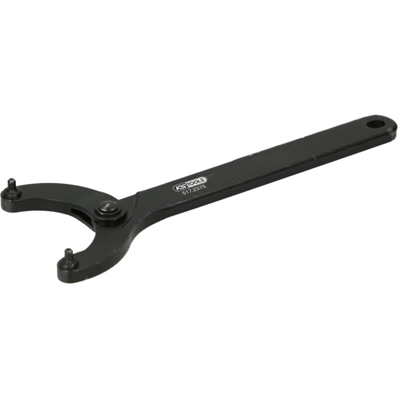 Kstools - ks Tools - Clé à ergot brunie articulée pour écrous à empreintes sur le dessus, 80 - 125 mm - 517.2377