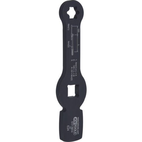 KS Tools - Clé à frapper TORX® E 24 pour raccords d'étriers de frein - 517.0914