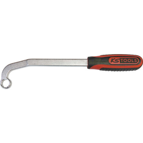 KS Tools - Clé à œil coudée 15mm pour turbocompresseur MAN - 460.5210
