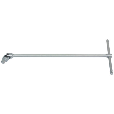 Kstools – Clé longue articulée 3/8'' avec poignée en T – Longueur 495mm – Acier chrome vanadium – Pour endroits difficiles d'accès