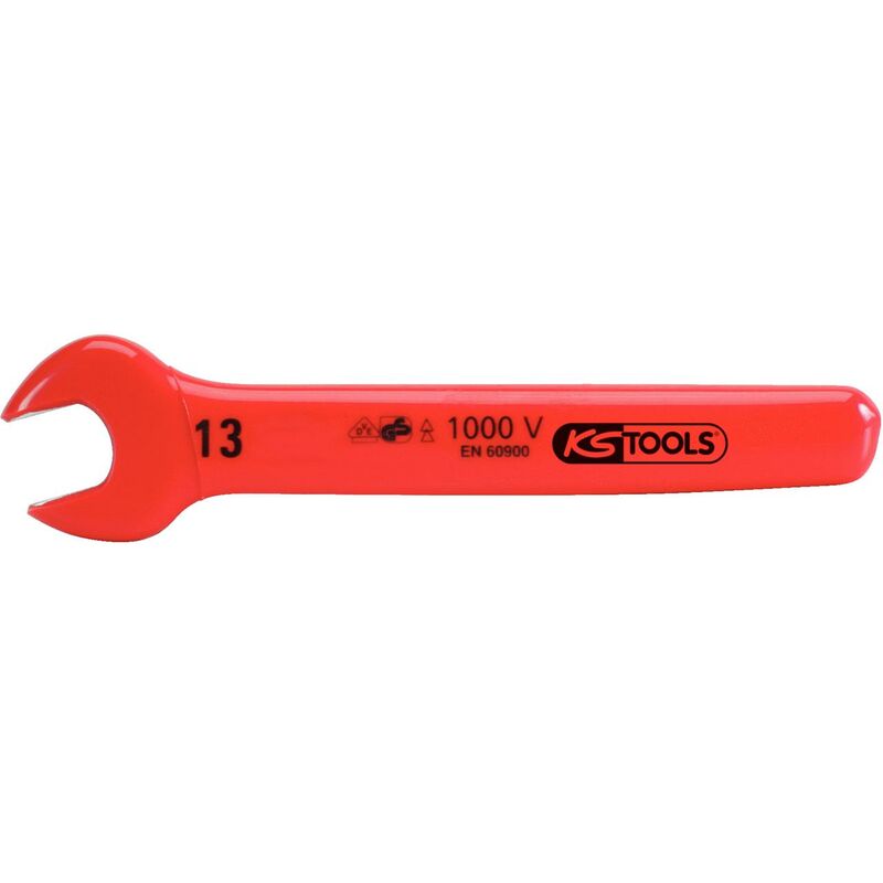 Ks Tools - Clé plate avec revêtement isolant, 5/16