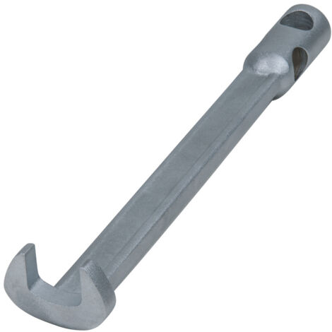 Clé Polygonale Contre-coudée KS Tools 517.0845 - Dimensions 12 X 14 Mm, Tête à 75°, Chrome Vanadium - Pour Accès Difficiles