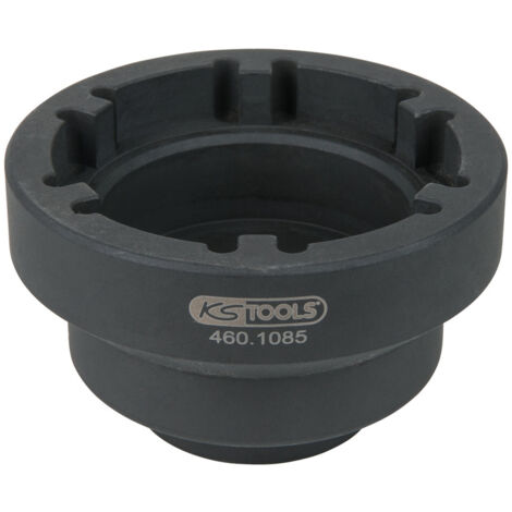 KS Tools - Clé pour écrou à encoches 3/4'' avec 6 ergots pour DAF, ergots intérieurs Ø 66 mm - 460.1085