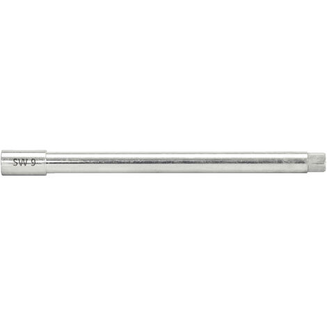 Kstools – Douille longue 10 mm – Acier chrome vanadium – Longueur 185 mm pour montage de robinets – Usage professionnel