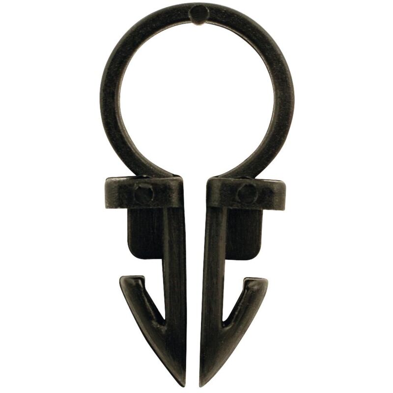 

KS TOOLS Clip de alambre para conducciones ø 9,5 mm, paquete de 50
