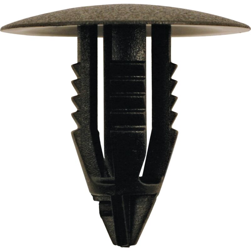 

KS TOOLS Clip de unión de parachoques, negro para Volvo, paquete de 10