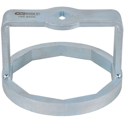 KS Tools - Cloche pour filtre à huile 3/8'' Ø 73,0 mm / 10 cannelures - 150.9309