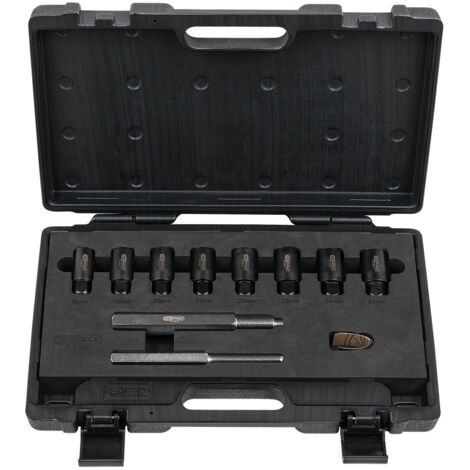 KS Tools - Coffret de démontage d'écrous antivol, 10 pièces - 913.1480
