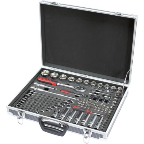 KS Tools - Coffret de douilles et accessoires ULTIMATE 1/4'' - 1/2'', 83 pièces - 922.0683