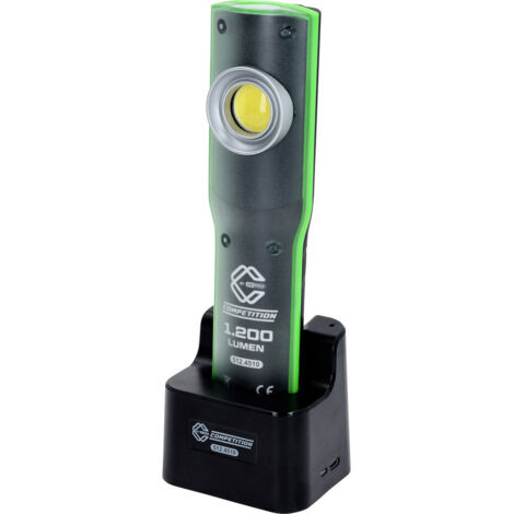 KS Tools COMPETITION LED-Arbeitsleuchte, dimmbar, 1200 Lumen, mit Ladestation