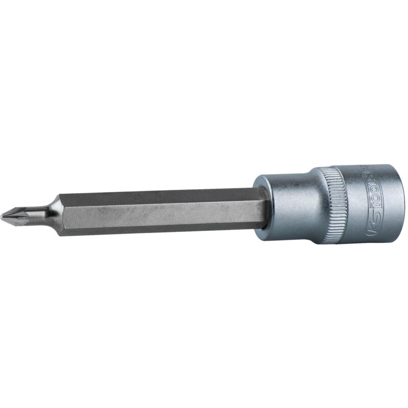 

KS TOOLS 1/2' Llave de vaso con punta para tornillos de estrella PZ, larga, PZ2