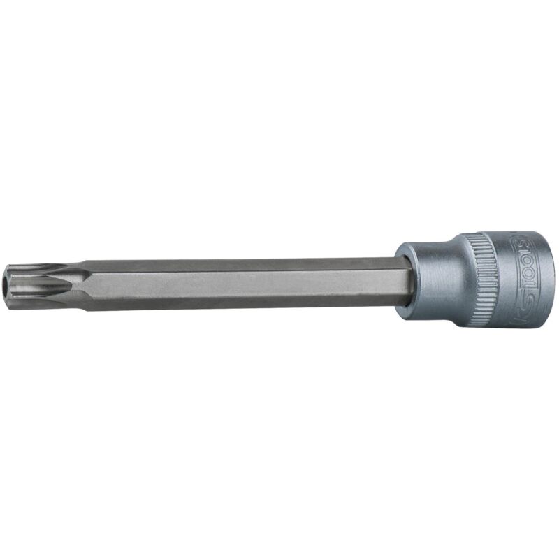 

KS TOOLS 3/8' Llave de vaso con punta para tornillos Torx con orificio frontal, larga, TB60