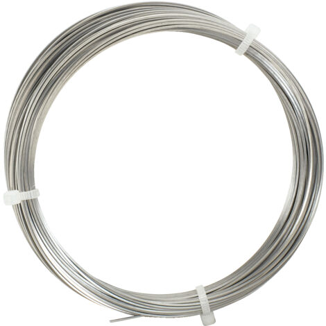 KS Tools - Corde à piano - section carrée - Ø 0,7 mm - L. 22,5 m - 140.2214