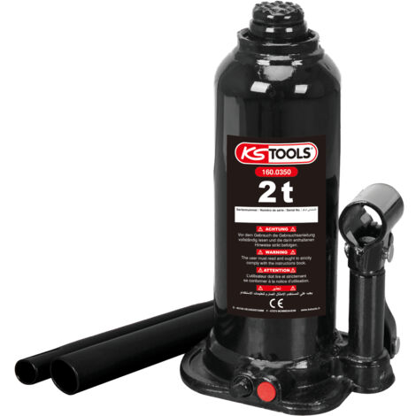 KS Tools - Cric bouteille hydraulique, 2t - 160.0350
