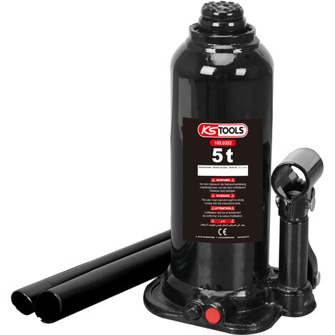 KS Tools - Cric bouteille hydraulique, 5t - 160.0352