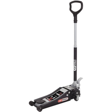 KSTOOLS KS Tools - Cric hydraulique 2T extra-bas - cric rouleur acier ULTIMATE161.0367