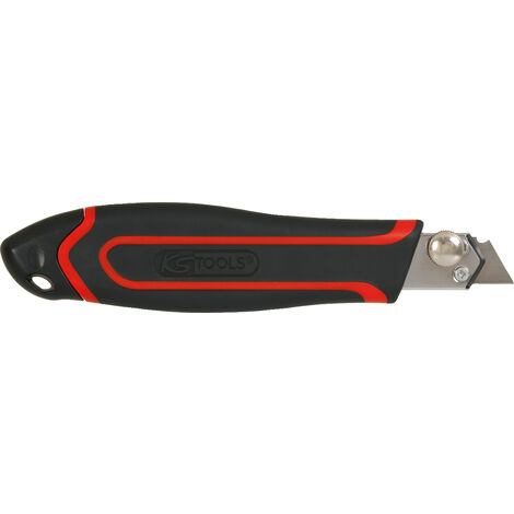 KS Tools - Cutter universel à lame sécable, magasin de 6 lames - 18 mm - 907.2175