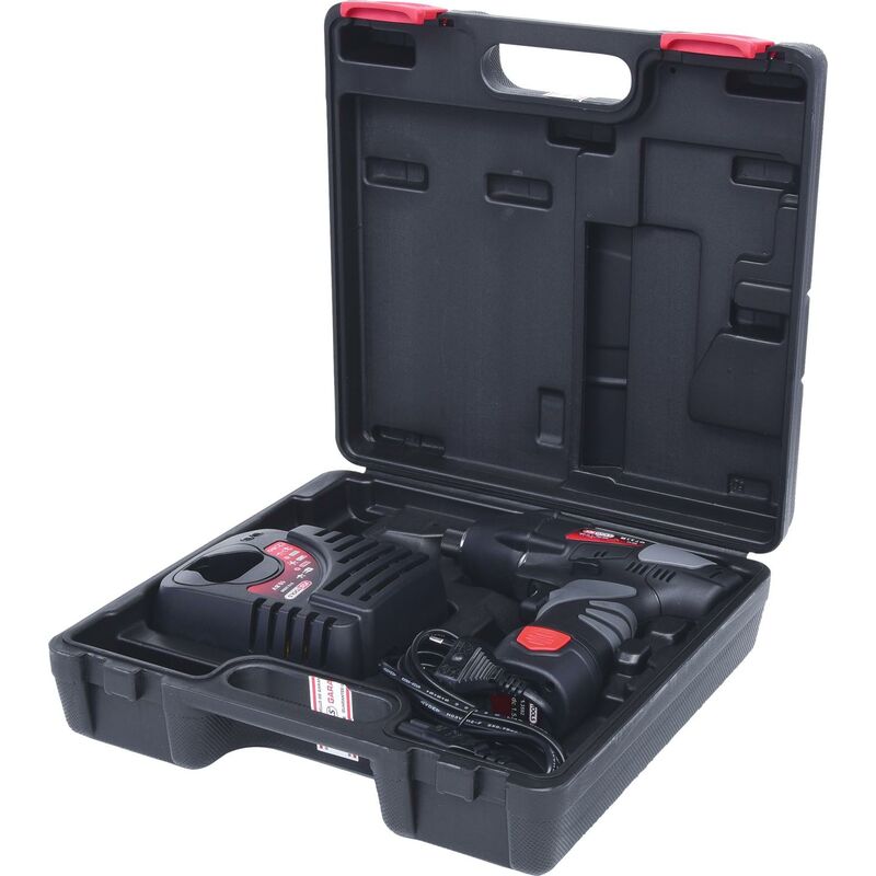 

Kstools - KS TOOLS 1/4'' Atornilladora de impacto de batería, 117Nm, 1.870 rpm, con 1 bateria y 1 cargador
