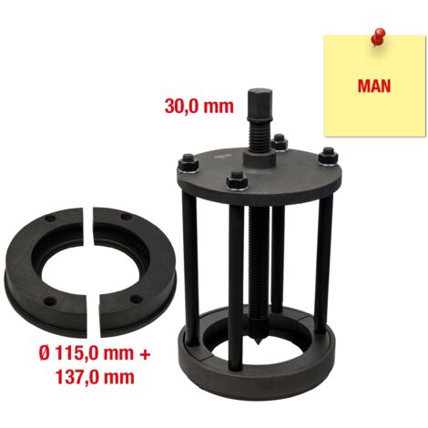 KS Tools Differential-Kegelrollenlager-Abzieher für MAN, 12-tlg - 460.0620