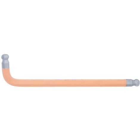 KS Tools Doppel-Kugelkopf-Innensechskant-Winkelstiftschlüssel, XL, 17,0mm, Grün - 151.4317