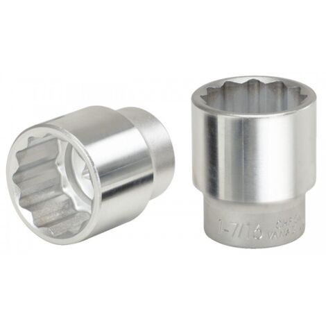 KS TOOLS - Douille 12 pans - 1,7/16" - CHROMEplus - 911.3536 - Ce produit de marque KSTOOLS est neuf.