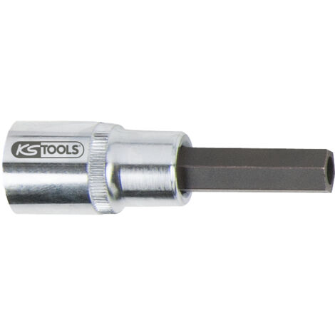 KS Tools - Douille 6 pans avec alésage 10,mm, Ø 6 mm pour buse d'injection - 152.1086