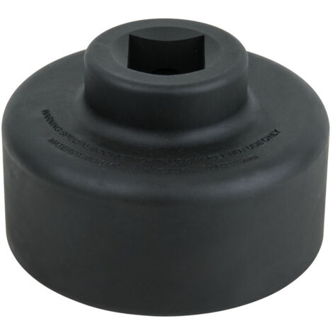 Kstools – Douille 6 pans pour écrou d'essieu 85mm – Carré d'entraînement 1' – Version renforcée pour clés à chocs – Outil en alliage spécial