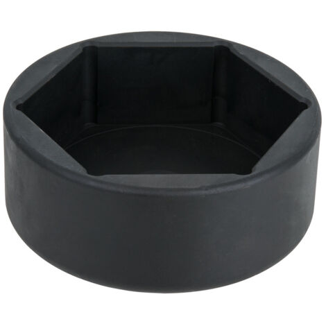 Kstools – Douille 6 pans pour écrou d'essieu 100 mm – Version renforcée pour clés à chocs – Carré d'entraînement DIN 3121 – Outil en alliage spécial